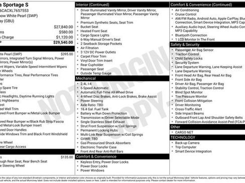 Used 2020 Kia Sportage S image 25