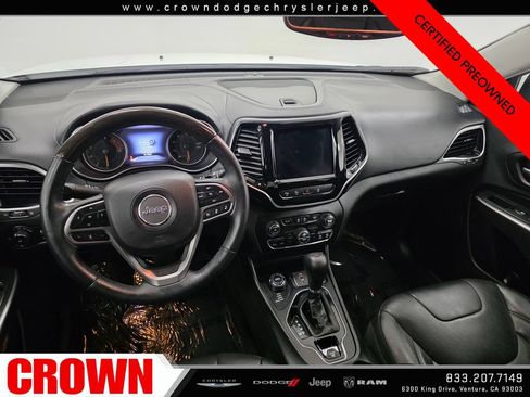 Certified 2019 Jeep Cherokee Overland w/ Technology Group AWD/4WD image 15