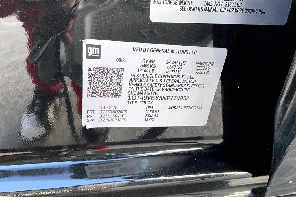Used 2022 GMC Sierra 3500 AT4 w/ Gooseneck/5TH Wheel Package AWD/4WD image 22