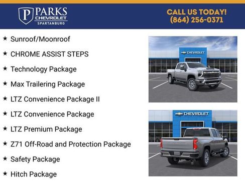 New 2026 Chevrolet Silverado 2500 LTZ w/ LTZ Premium Package AWD/4WD image 4