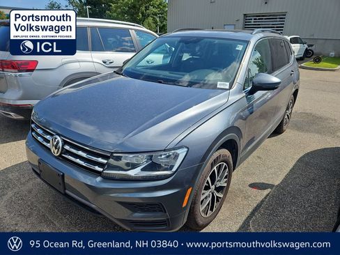 Used 2021 Volkswagen Tiguan SE w/ Panoramic Sunroof Package AWD/4WD image 1