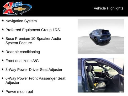 Used 2024 Chevrolet Traverse RS FWD image 2