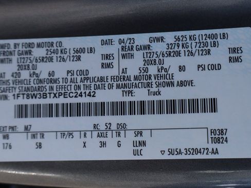 Used 2023 Ford F350 Lariat w/ Tow Technology Package image 53