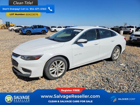Used 2017 Chevrolet Malibu LT w/ Leather Package FWD image 1