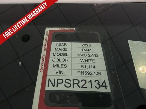 Used 2023 RAM 1500 Tradesman RWD image 37