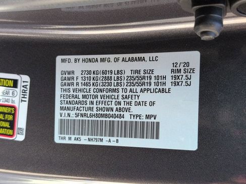 Used 2021 Honda Odyssey Touring image 26