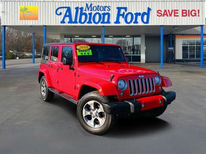 Used 2018 Jeep Wrangler Unlimited Sahara w/ Connectivity Group