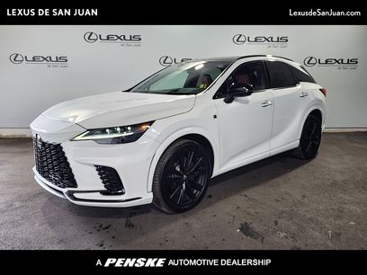 New 2025 Lexus RX 500h F Sport
