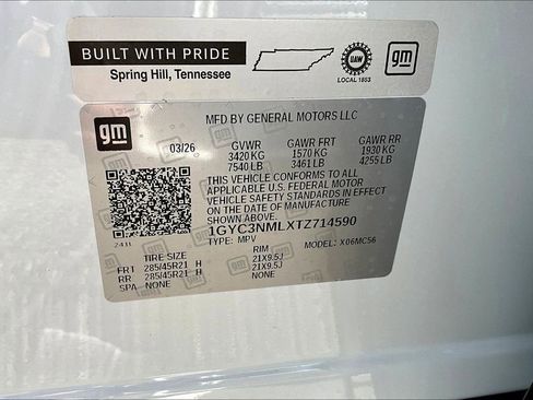 New 2026 Cadillac Vistiq Sport w/ LPO, Floor Liner Package AWD/4WD image 13