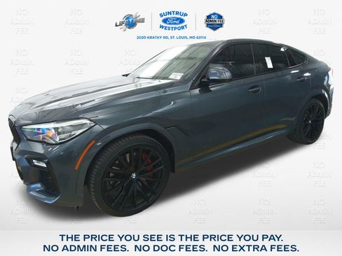 Used 2021 BMW X6 M50i w/ Premium Package AWD/4WD image 1