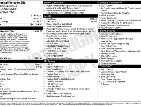 Used 2022 Hyundai Palisade SEL w/ Premium Package FWD image 17