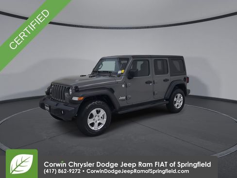 Used 2021 Jeep Wrangler Unlimited Sport AWD/4WD image 7