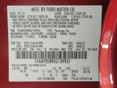 Used 2014 Ford Taurus SEL image 25