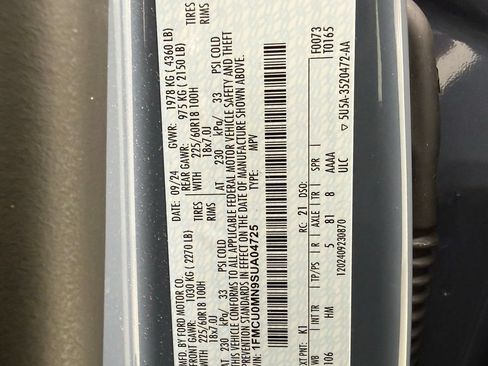 Used 2025 Ford Escape ST-Line w/ Tech Pack #1 FWD image 15