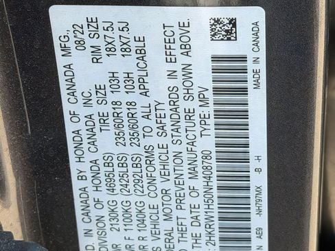 Used 2022 Honda CR-V EX image 32