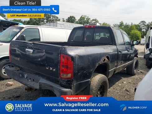 Used 2003 Dodge Ram 2500 Truck 4x4 Quad Cab image 4