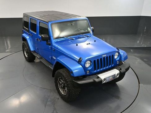 Used 2014 Jeep Wrangler Unlimited Sahara w/ Katzin Premium Leather Group image 46