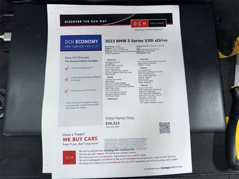 Used 2023 BMW 530i xDrive w/ Premium Package image 13