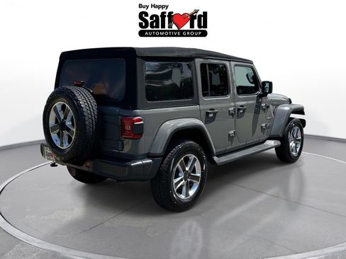 Used 2021 Jeep Wrangler Unlimited Sahara w/ Safety Group AWD/4WD image 9