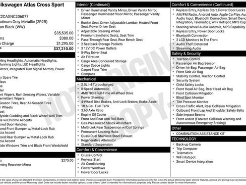 Used 2022 Volkswagen Atlas Cross Sport SE image 40