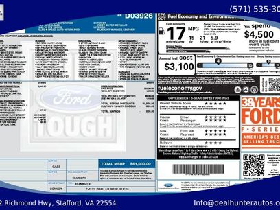 Used 2015 Ford F150 Platinum w/ Equipment Group 701A Luxury
