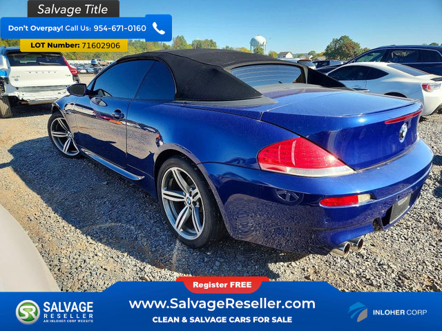 Used 2007 BMW M6 Convertible RWD image 3