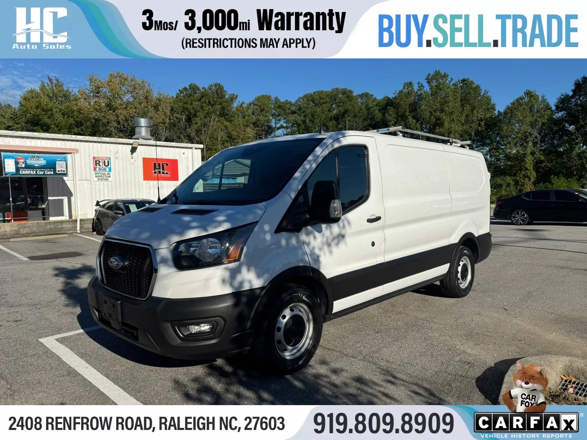 Used 2023 Ford Transit 150 Low Roof RWD image 1