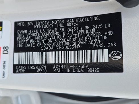Used 2025 Lexus ES 300h w/ Premium Package FWD image 25