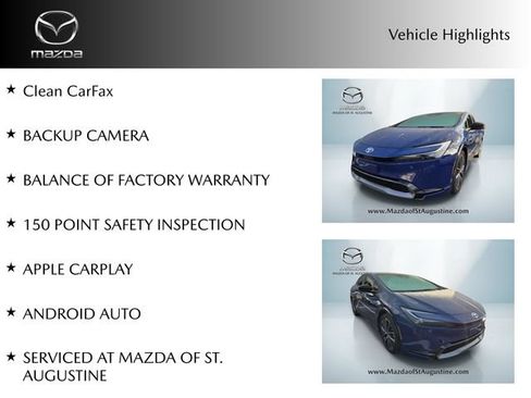 Used 2024 Toyota Prius XLE FWD image 2