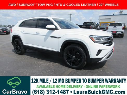 Used 2021 Volkswagen Atlas Cross Sport SEL Premium AWD/4WD image 1