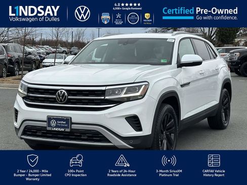 Certified 2022 Volkswagen Atlas Cross Sport SE image 4