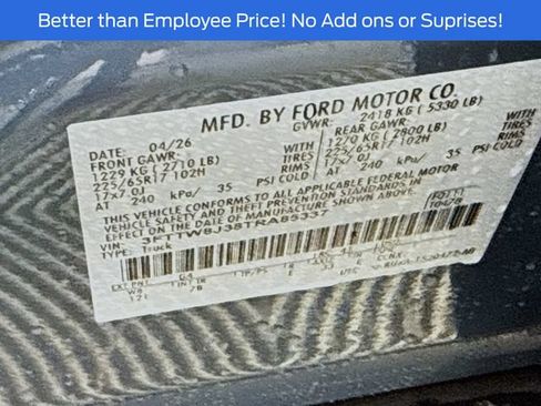 New 2026 Ford Maverick XLT AWD/4WD image 30