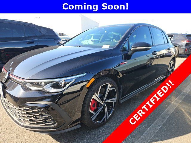 Used 2024 Volkswagen GTI SE w/ SE Leather Seats Package FWD image 1