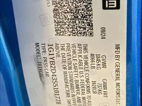 Used 2025 Chevrolet Corvette Stingray Preferred Cpe w/ Z51 Performance Package image 25