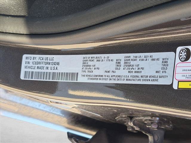 Used 2024 RAM 1500 Big Horn AWD/4WD image 21