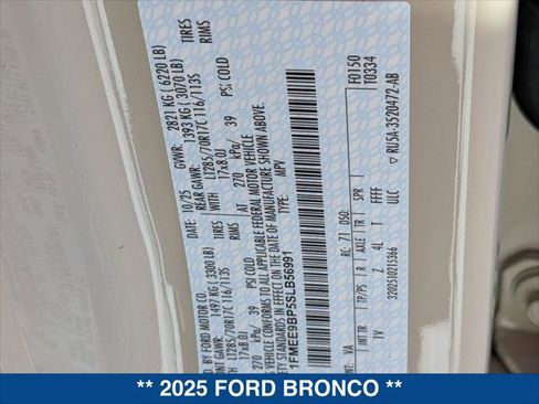 New 2025 Ford Bronco Badlands image 21