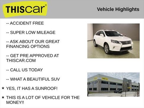 Used 2014 Lexus RX 350 FWD w/ Navigation Package image 9