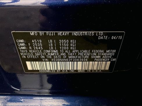 Used 2015 Subaru Legacy 2.5i Limited AWD/4WD image 34