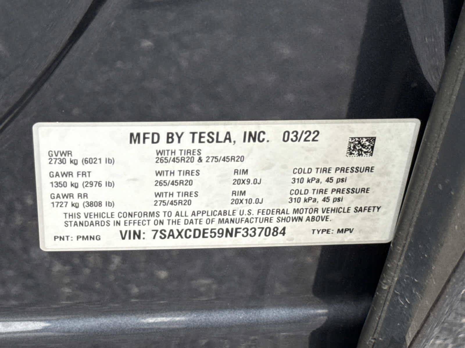 Used 2022 Tesla Model X AWD/4WD image 30