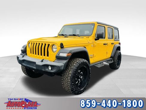 Used 2021 Jeep Wrangler Unlimited Sport image 1