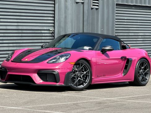 Certified 2024 Porsche 718 Boxster Spyder RS RWD image 1