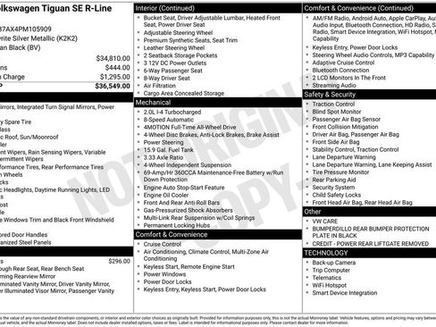 Used 2023 Volkswagen Tiguan SE R-Line image 2
