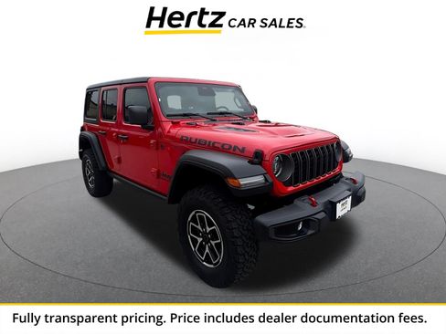 Used 2025 Jeep Wrangler Unlimited Rubicon AWD/4WD image 1