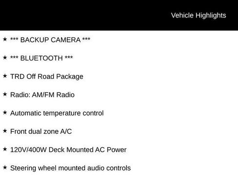 Used 2021 Toyota Tacoma TRD Off-Road w/ Technology Package image 8