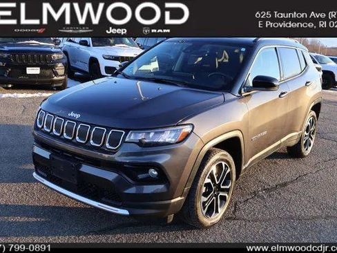 Certified 2022 Jeep Compass Limited w/ Sun and Sound Group image 1