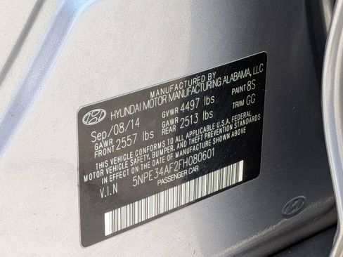 Used 2015 Hyundai Sonata Limited FWD image 33