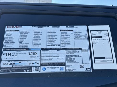 New 2026 GMC Canyon Elevation w/ Convenience Package image 34
