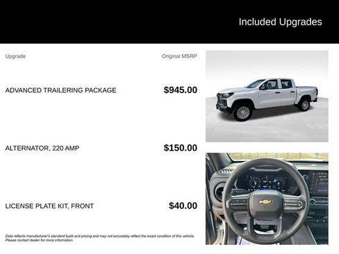 Used 2026 Chevrolet Colorado W/T w/ Advanced Trailering Package image 5