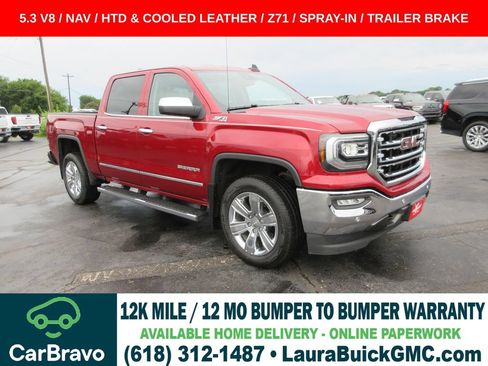 Certified 2018 GMC Sierra 1500 SLT AWD/4WD image 1