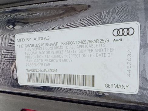 Used 2018 Audi A5 2.0T Premium Plus w/ Premium Plus image 32